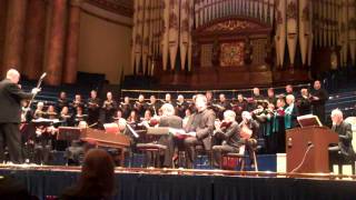 J S Bach  St John Passion BWV245 Lord Lord and Master chorus [upl. by Eidissac]