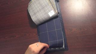 Scabal Mosaic cool wool Super 100S Super 130S  костюмные ткани [upl. by Merci]