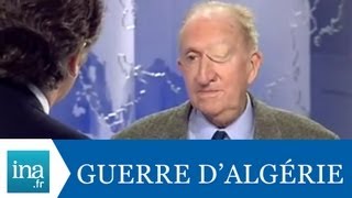 Général Paul Aussaresses quotles tortures en Algériequot  Archive vidéo INA [upl. by Marybella]