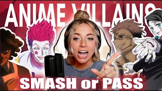 Anime Villains SMASH OR PASS [upl. by Nnainot]