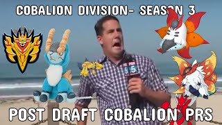 Cobalion Division Power Rankings BREAKING NEWS  BUGS HAVE TAKEN OVER 🐜📈 [upl. by Esnahc]