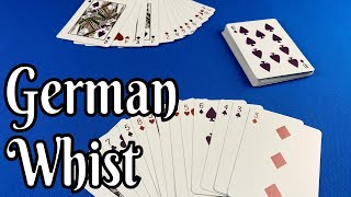 How to Play German Whist  A card game for 2 players [upl. by Festus]