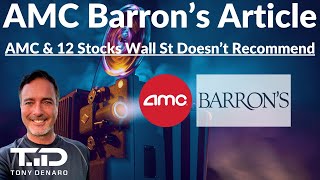 AMC Barrons  13 Stocks Wall St Doesnt Recommend [upl. by Clyve268]