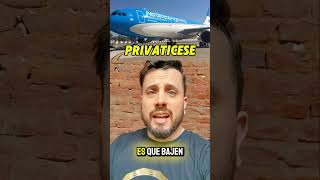 Privatización de Aerolíneas Argentinas privatizacion paro aerolineasargentinas [upl. by Oap903]