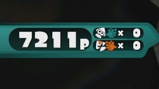 Splatoon Getting 7000p in Turf War [upl. by Akkinahs]