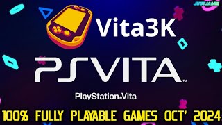 Vita3k Games That Play Straight Out the Box vita3k psvita emulator [upl. by Dareen348]