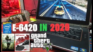 Latitude E6420 Laptop Test 3 Most Popular Games In 2020 [upl. by Baron]