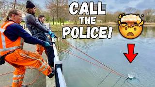 The Most Amazing Criminal Canal Found Magnet Fishing POLICE ARRIVE [upl. by Niveg248]