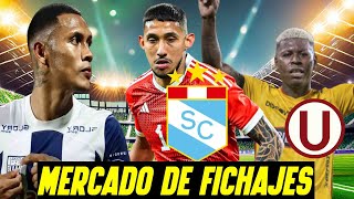 ¿Canchita podría ir al Sporting Cristal Bryan Reyna se va de Alianza 3 Posibles fichajes de la U [upl. by Novled]