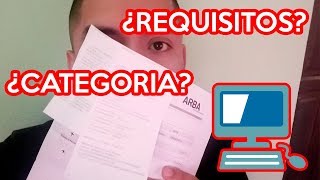 Monotributo para UBER Argentina  AFIP e Ingresos Brutos  Cabify Didi Rappi Pedidos Ya [upl. by Ahsenyl]