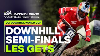 Les Gets Downhill World Cup SemiFinals  UCI Mountain Bike World Series [upl. by Aihsele276]