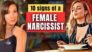 10 Signs Of A FEMALE Covert Narcissist RELATIONSHIP RED FLAGS [upl. by Acimaj]