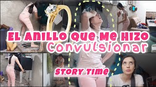 EL ANILLO💍STORY TIME MIENTRAS LIMPIO MI PATIO🪣🧺🧹 [upl. by Atalie]