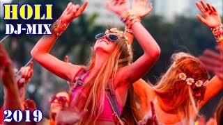 Holi Latest Non stop DJ Remix Bollywood Songs 2019  BGMusic [upl. by Myrtie]