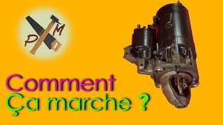 Réparation démarreur 12V comment le brancher et comment ça marche PMbricoleur [upl. by Llertnor]