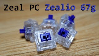 Zeal PC Zealio 67g V1 switch review [upl. by Anazus]