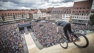 Nicholi Rogatkin goes full send with a 1440 at Red Bull District Ride 2017 [upl. by Gnivri]