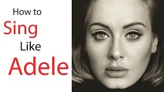 How to Sing Like Adele  Use the Same Vocal Techniques  by Michael Mingoia Music [upl. by Siuqramed]