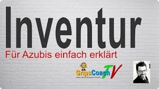 INVENTUR ✅ einfach erklärt ⭐ GripsCoachTV [upl. by Eoj]