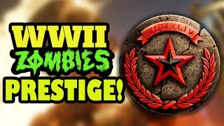 WW2 ZOMBIES  PRESTIGE MODE WHAT HAPPENS ZOMBIES Prestige 1 w Dalek [upl. by Ycnaffit]