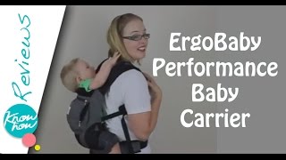 ErgoBaby Performance Baby Carrier Review [upl. by Nyvlem]