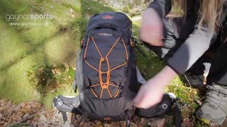 Lowe Alpine Airzone pro 3545 walking Back pack wwwgaynorscouk [upl. by Arihsaj]