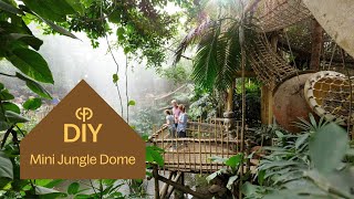 Maak je eigen mini Jungle Dome met het gezin  DIY  Center Parcs [upl. by Adlay]