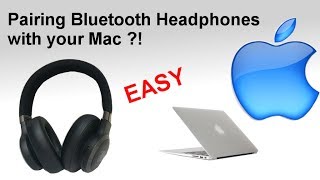 Pairing Bluetooth headphones to a Mac Computer How to [upl. by Muriel]