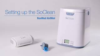 Installing the AirMini Tubing Adapter for SoClean CPAP Sanitizers  DirectHomeMedical [upl. by Sue]