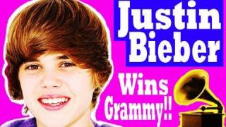 Justin Bieber Wins Grammy Best New Artist Interview 2011 [upl. by Cayser]