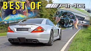 TOP 16  FASTEST AMG cars  100200 on AUTOBAHN [upl. by Molly]