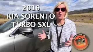 Test Driving the 2016 Kia Sorento SXL 20T AW  ChicksWhoDrive MiaOnTheGo [upl. by Hotze903]