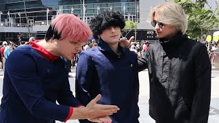 Worlds Worst Wingmen  Jujutsu Kaisen Cosplay  Anime Expo 2022 ft Birlap and Dannyphantomexe [upl. by Wehtta]