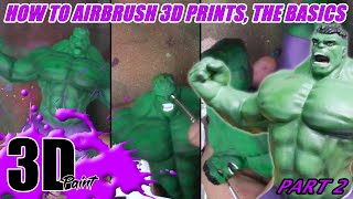 How to airbrush 3D prints the basics part 2 [upl. by Naletak]