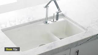 4 Best Quality Fireclay Farmhouse Sink Reviews on Amazon [upl. by Fink]