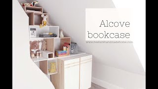 How to build a bookcase in an alcove [upl. by Jacquelyn]