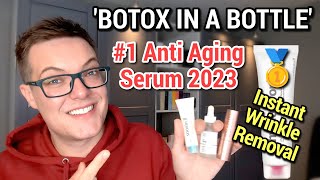 ULTIMATE ANTIAGING SERUM 2023  Botox In A Bottle Battle [upl. by Almira566]