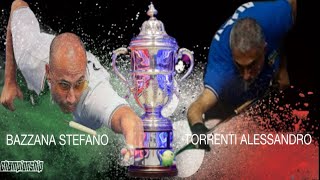 TORRENTI ALESSANDRO VS BAZZANA STEFANO BILLIARD TV [upl. by Siuqaj693]