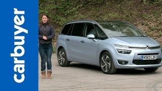 Citroen Grand C4 Picasso MPV review  Carbuyer Citroen Grand C4 SpaceTourer [upl. by Werdnaed]