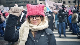 Kaitlin Bennett Goes to the Womens March [upl. by Vivica628]