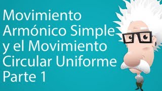 Movimiento armónico simple y el movimiento circular uniforme Parte 1 [upl. by Cook]