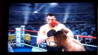 Mike Tyson Vs Vitali Klitschko 1 Round KO [upl. by Leann]