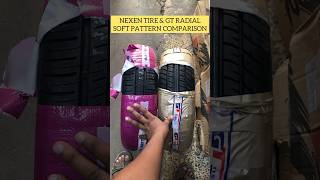 NEXEN TIRE VS GT RADIAL SOFT PATTERN COMPARISON nexen gtradial shorts review [upl. by Enirolf277]