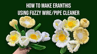 How to make Eranthis tutorial diy eranthis craft crafter [upl. by Rhiamon]