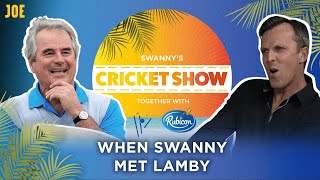 When Graeme Swann met his hero Allan Lamb  Swannys Cricket Show 7 [upl. by Eimmaj]