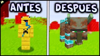 TRANSFORMATE EN CUALQUIER MOB DE MINECRAFT 1201 y 1165🐷 [upl. by Kenlay]