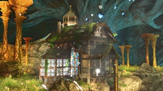 Lets Build a Steampunk Starter Base on Aberration in ARK Survival Ascended [upl. by Ahsitil]