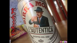 Birra Moretti LAUTENTICA  Usfoods72 Italia [upl. by Siaht]