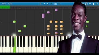 NAT KING COLE  ANSIEDAD  Piano Tutorial [upl. by Trakas]