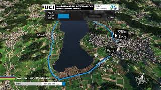 Course Profile Cycling  Women Junior RR [upl. by Sternberg]